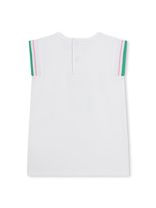 Abito bianco in cotone KARL LAGERFELD | Z30118BIANCO